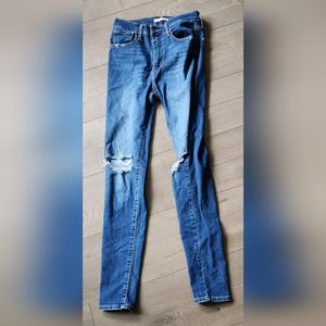 Womens Mile High Super Skinny Levi's Jeans
